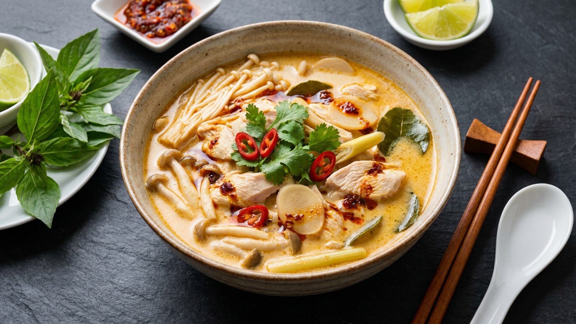 Tom Kha Gai and the dishes regulars return for